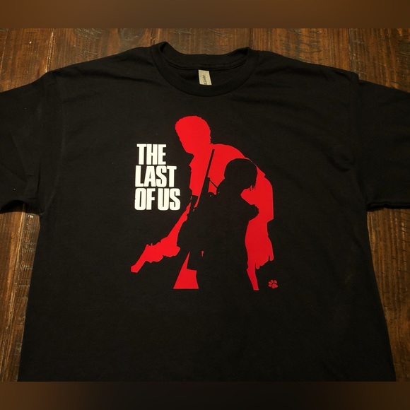 The last of us T-shirt video game PlayStation tv series popular Joel - Ellie - Picture 1 of 2